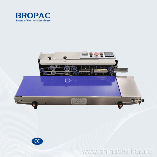 Pouch bag sealer Conveyor width 25cm sealing Machine